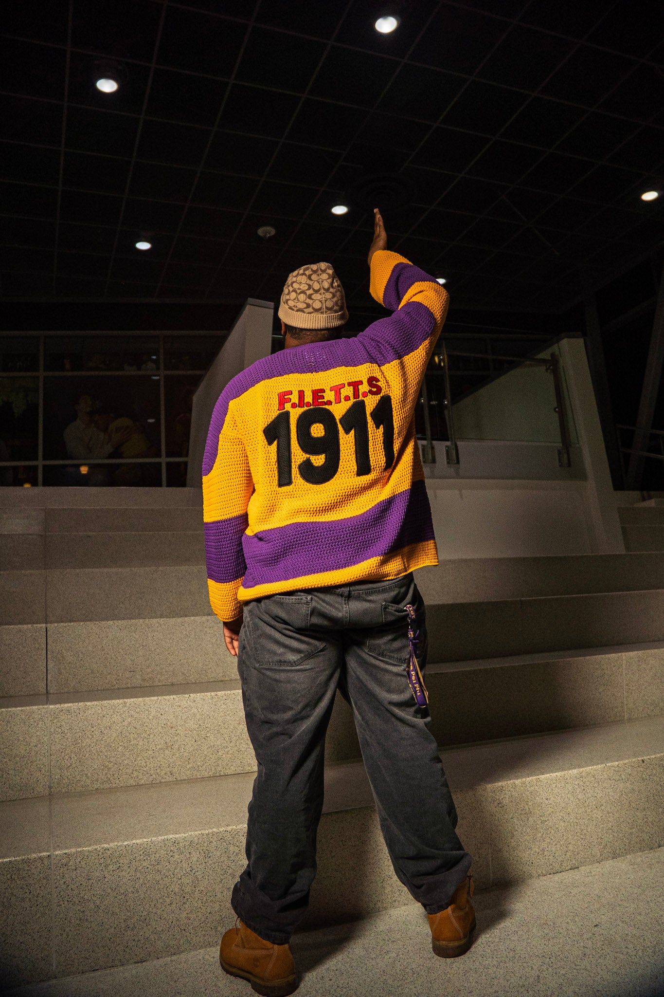 Omega Psi Phi Knitted Hockey Jersey (READ DESCRIPTION!!!)