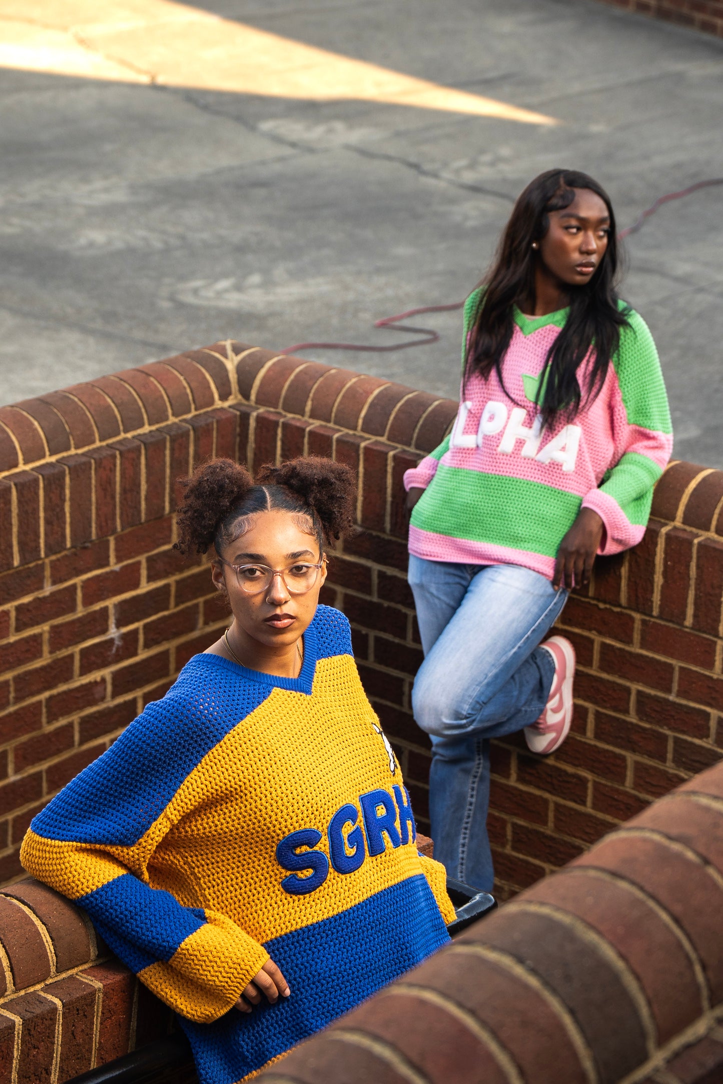 Delta Knit Sweater (PREORDER. WILL BE SHIPPED DECEMBER. ONLY 50 AVAILABLE FOR FIRST DROP)