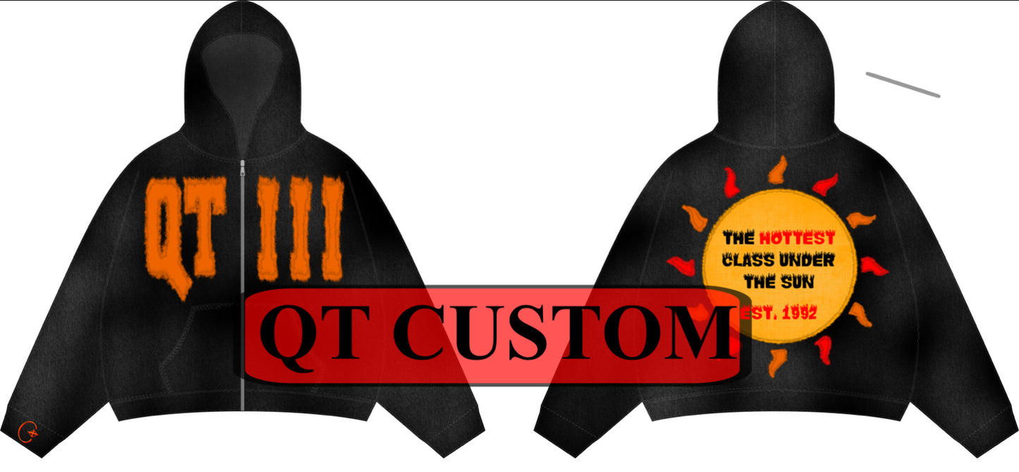 Custom QT Hoodie Variations