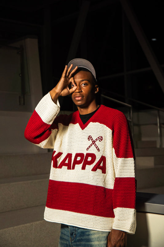 Kappa Alpha Psi Knitted Hockey Jersey (READ DESCRIPTION!!!)