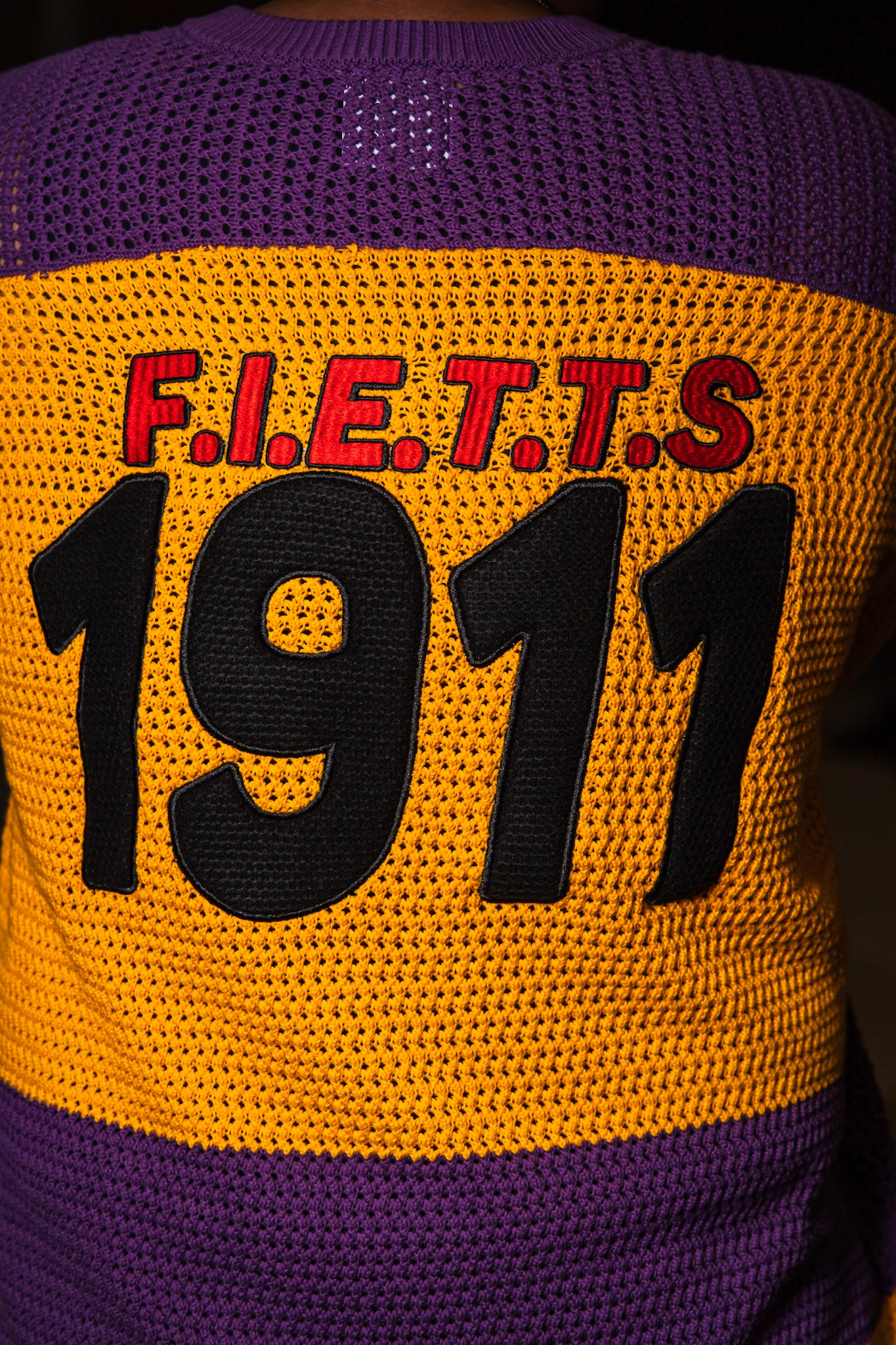 Omega Psi Phi Knitted Hockey Jersey (READ DESCRIPTION!!!)