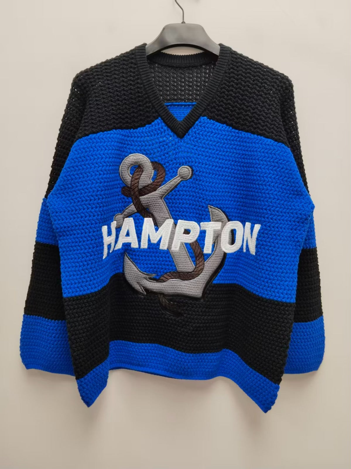 Hampton Knitted Hockey Jersey (PREORDER. WILL BE SHIPPED NOVEMBER. ONLY 50 OF EACH COLOR ARE MADE FOR FIRST DROP)