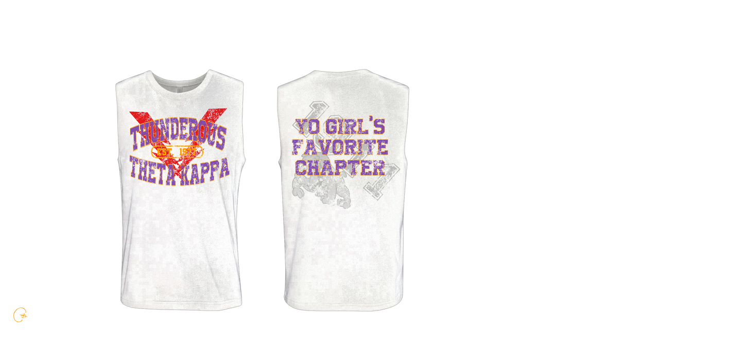 Custom Chapter Muscle Tee