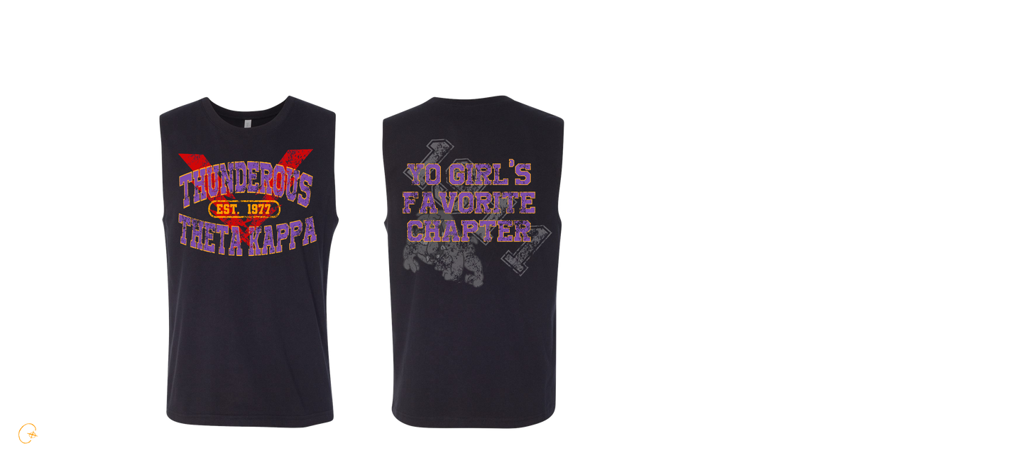 Custom Chapter Muscle Tee