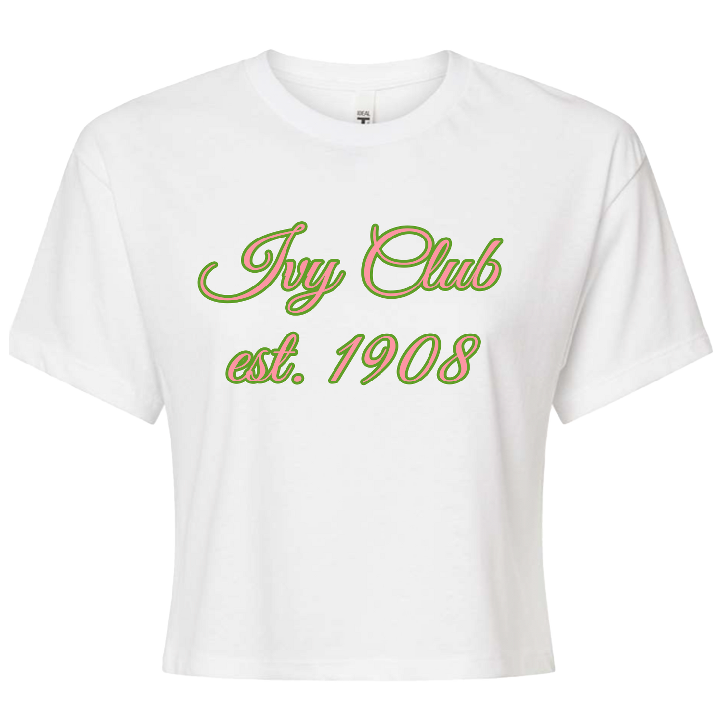Ivy Club Crop Top T-Shirt