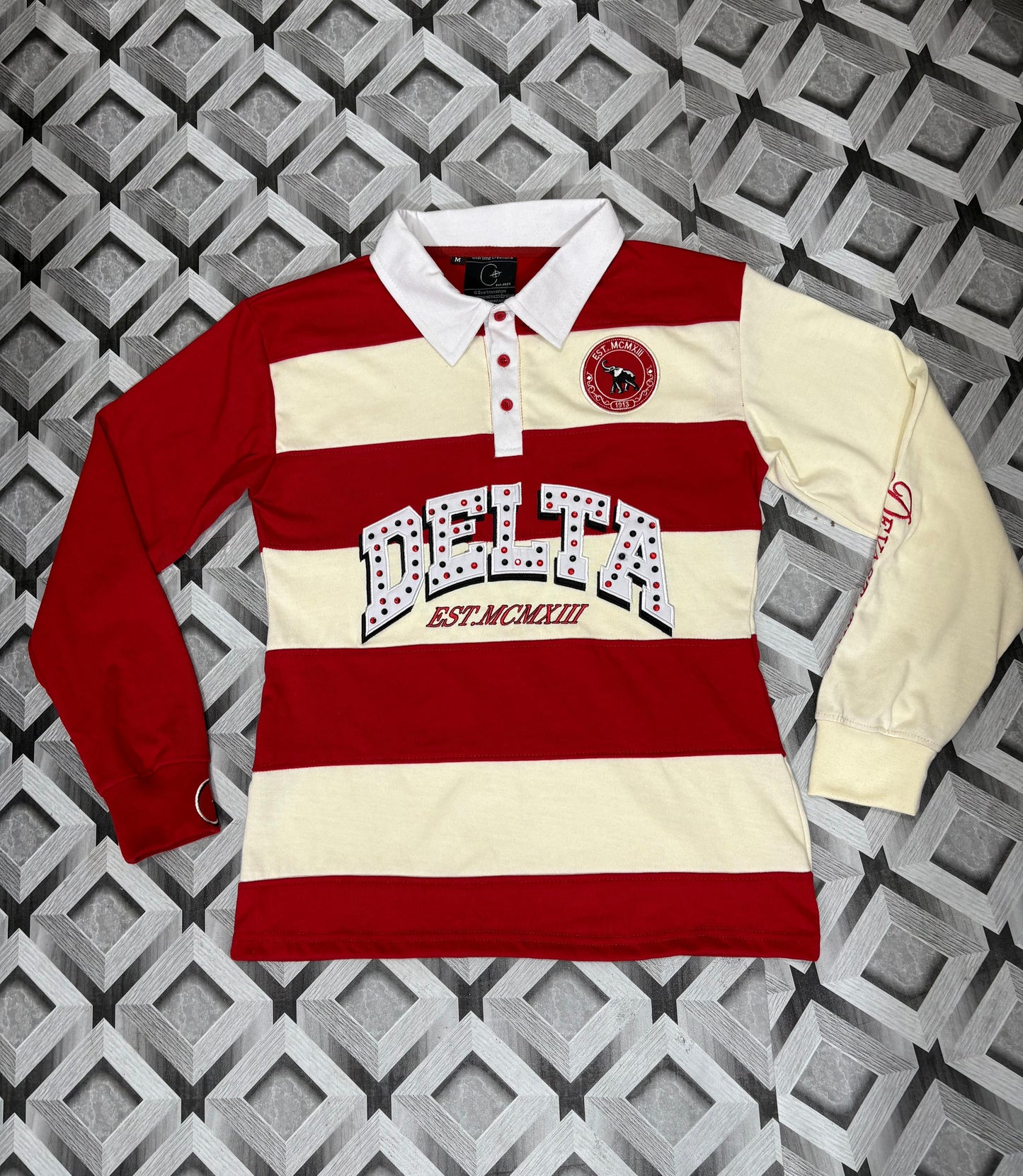 Delta Striped Polo