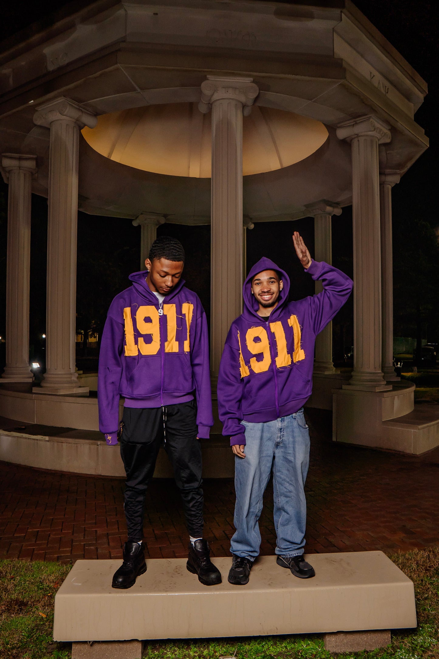 1911 Distressed Hoodie