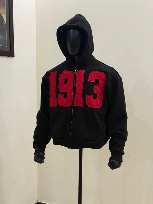 1913 Distressed Black