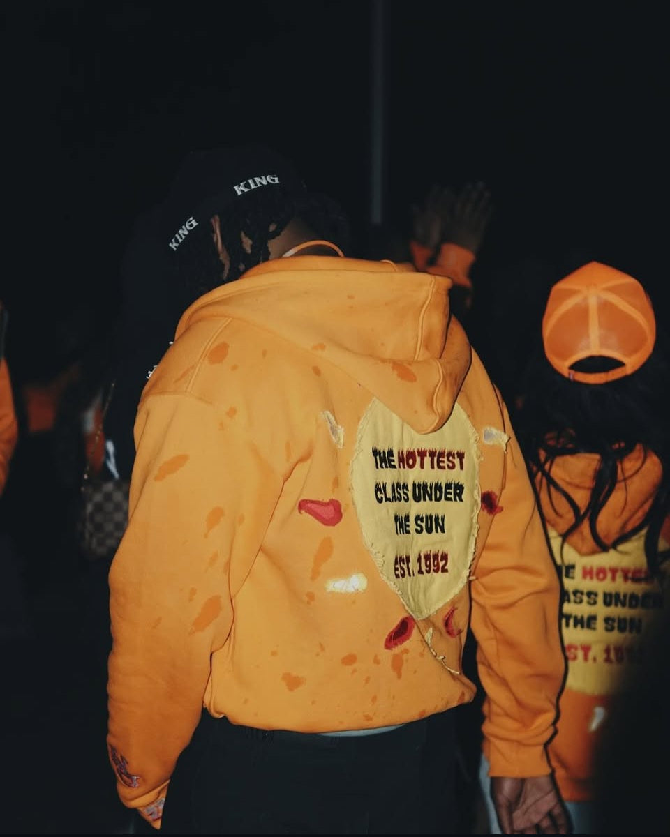 QT XII Zip Up Orange