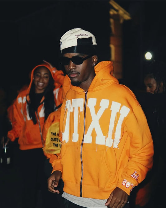 QT XII Zip Up Orange