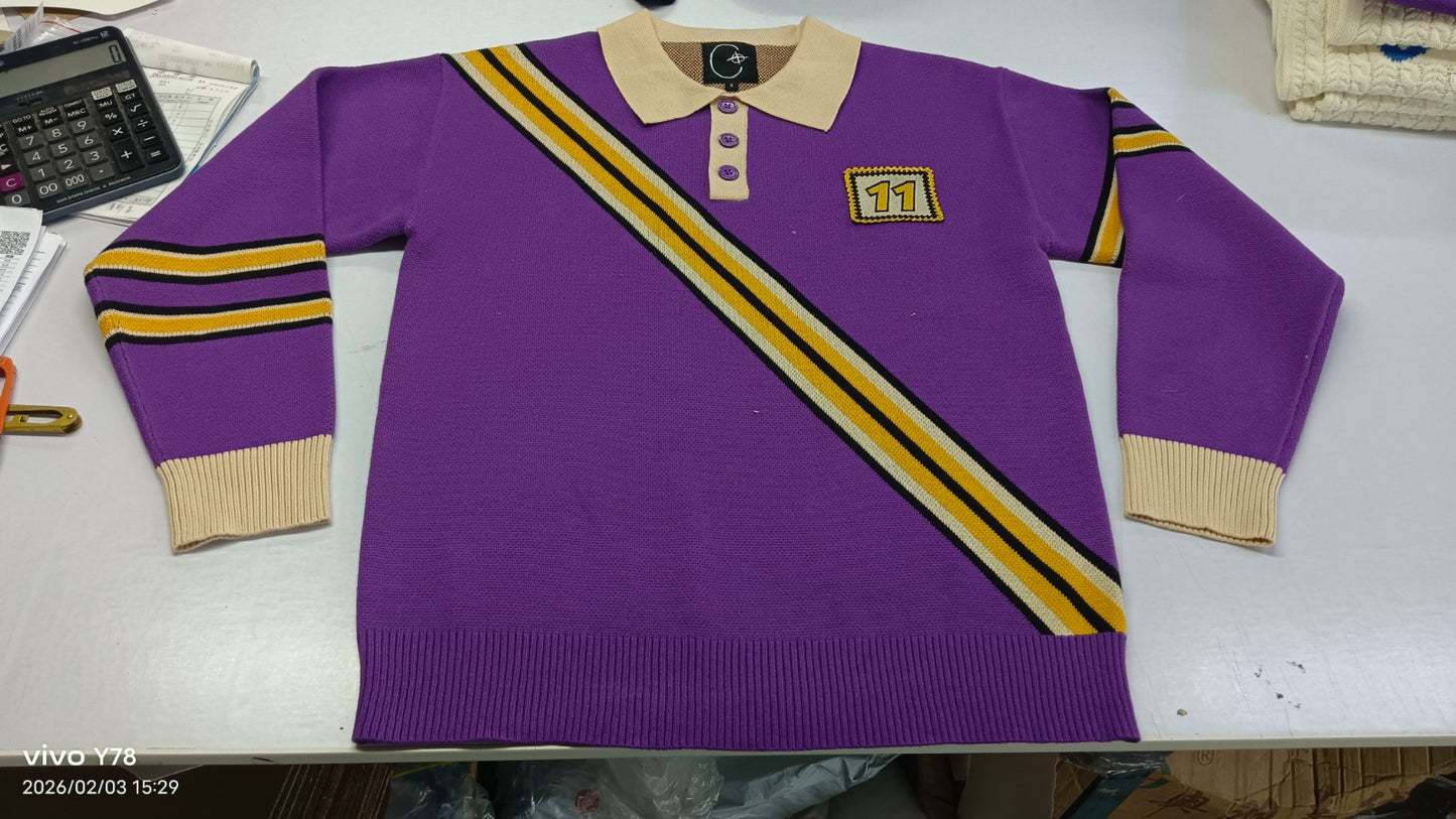 11 Omega Knitted Rugby