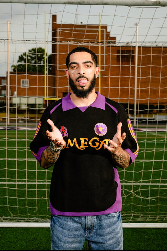 Omega Soccer Jersey Black (PREORDER)