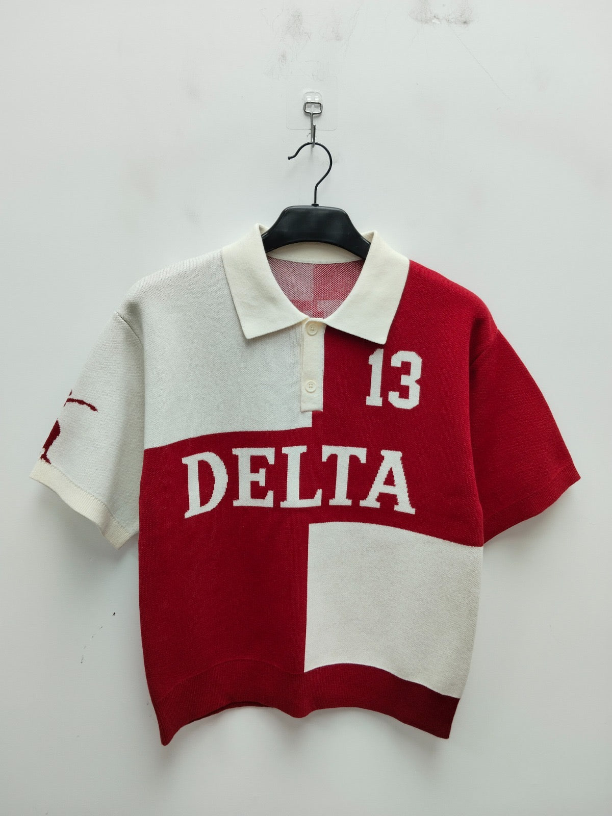 Delta Knitted Polo