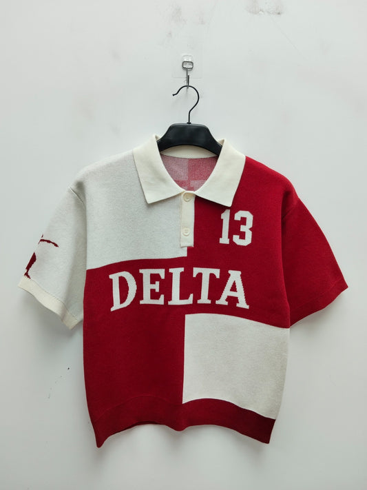 Delta Knitted Polo