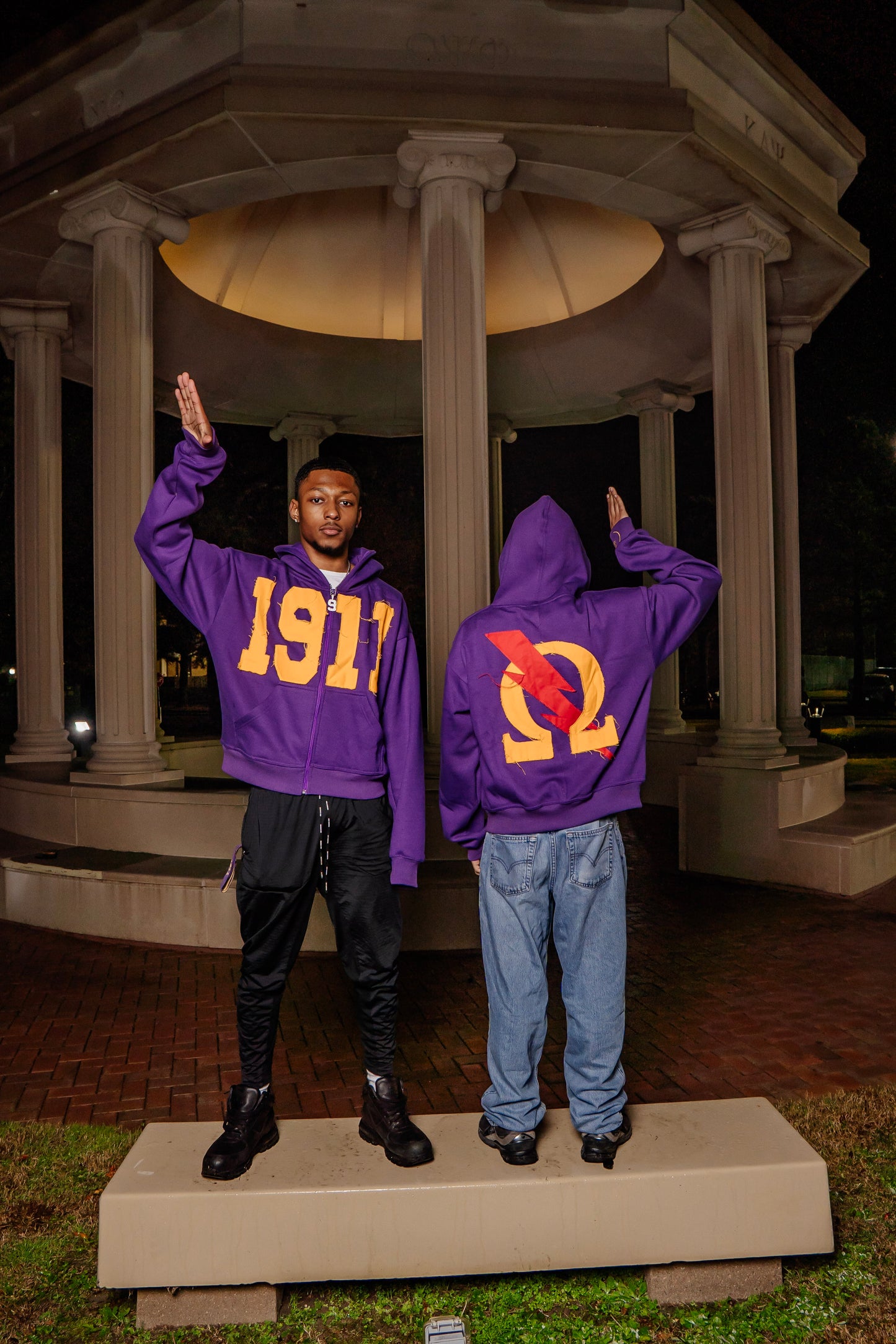 1911 Distressed Hoodie