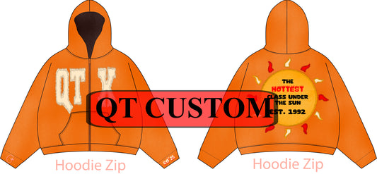 Custom QT Hoodie Variations
