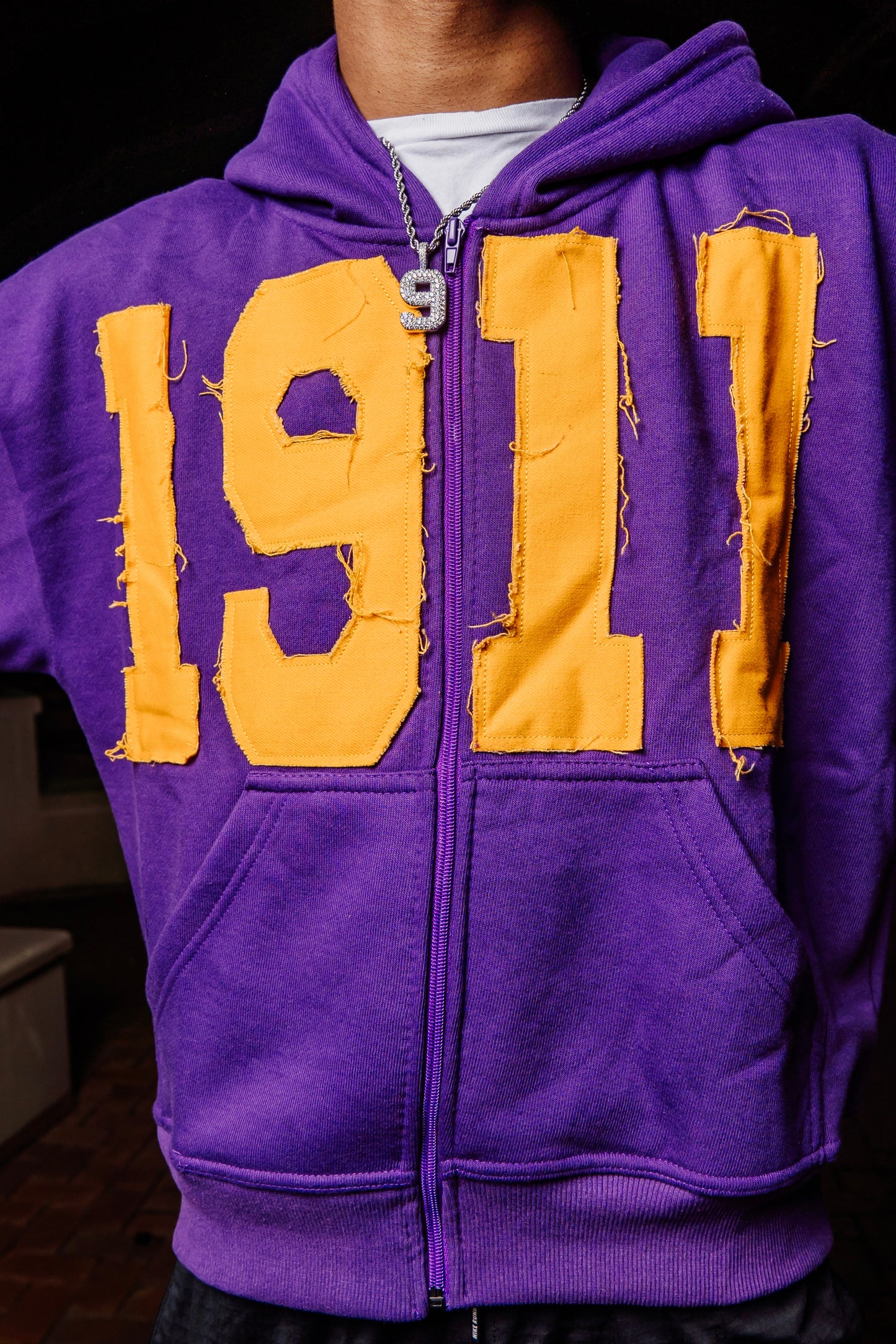 1911 Distressed Hoodie