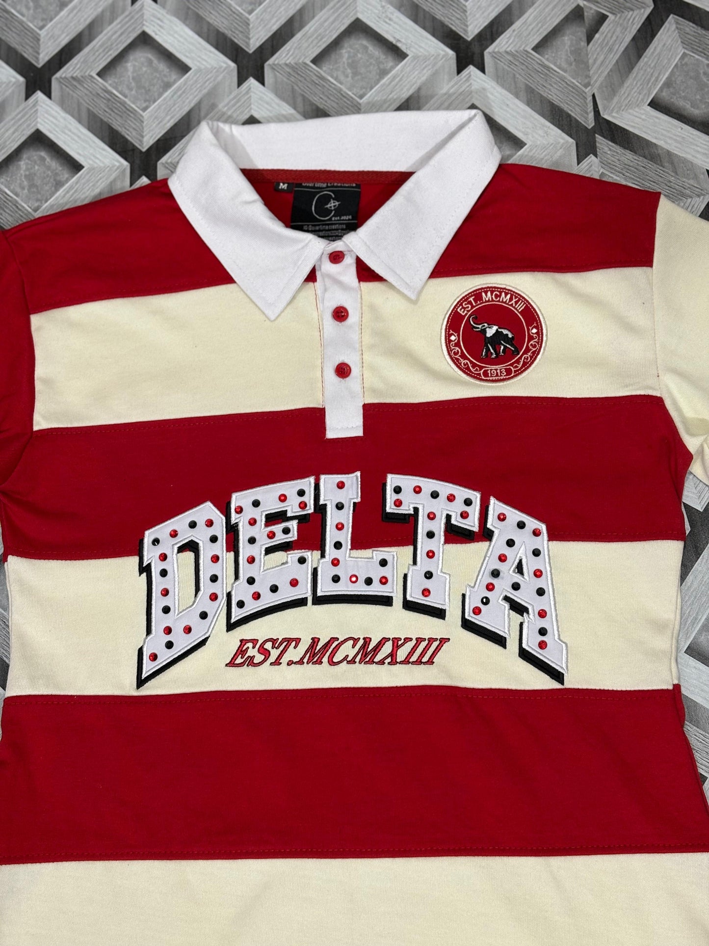 Delta Striped Polo