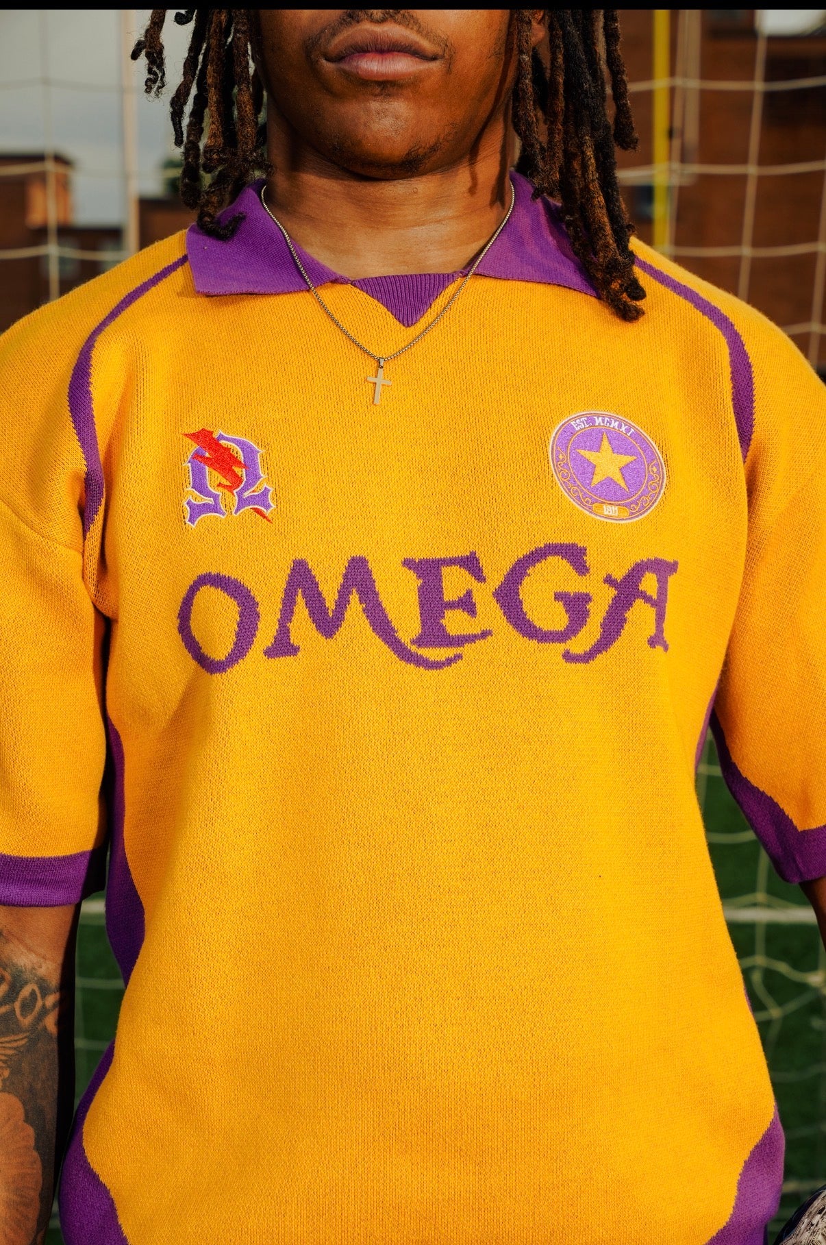 Omega Soccer Jersey Yellow Gold (PREORDER)