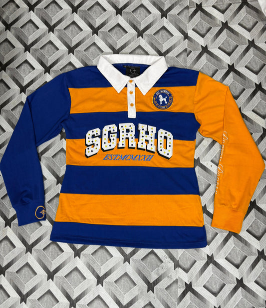 SGRHO Striped Polo