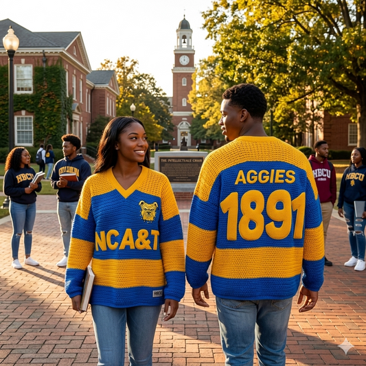 NC A&T Knitted Hockey Jersey