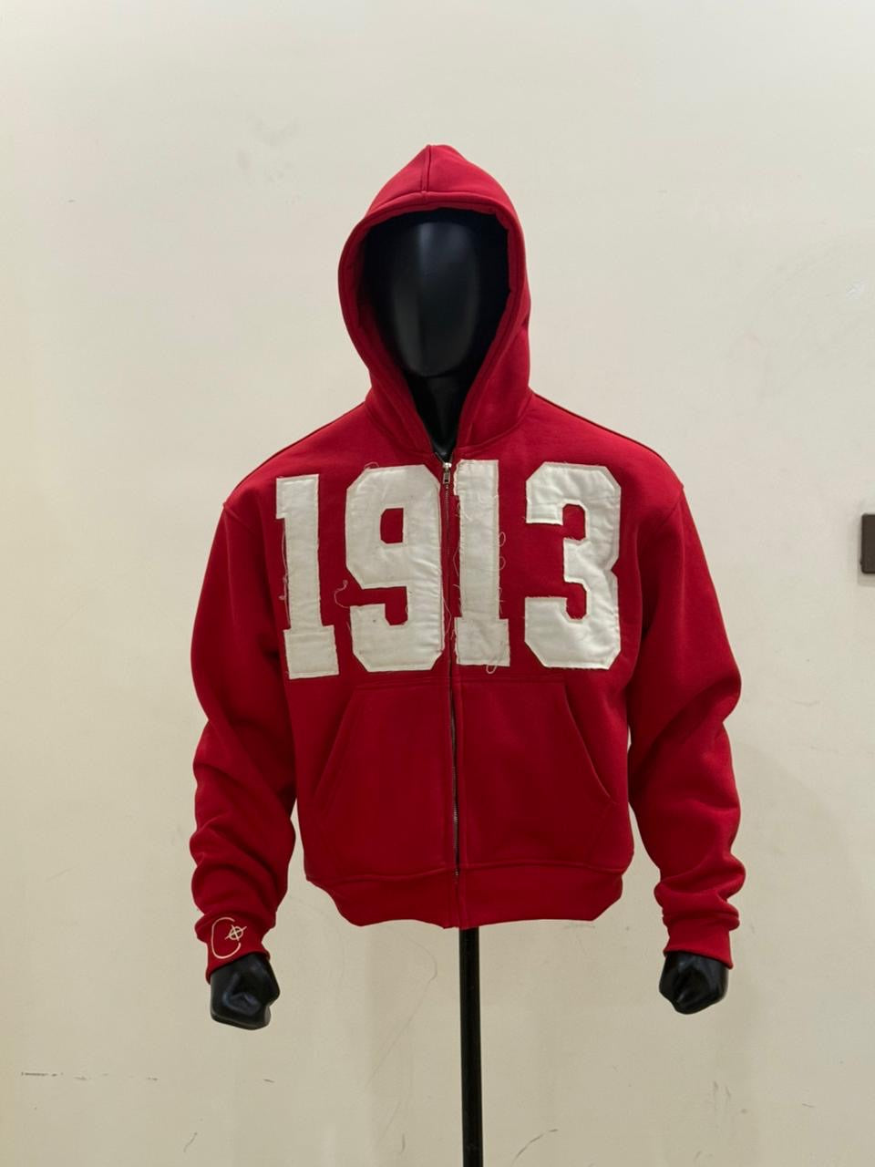 1913 Distressed Red
