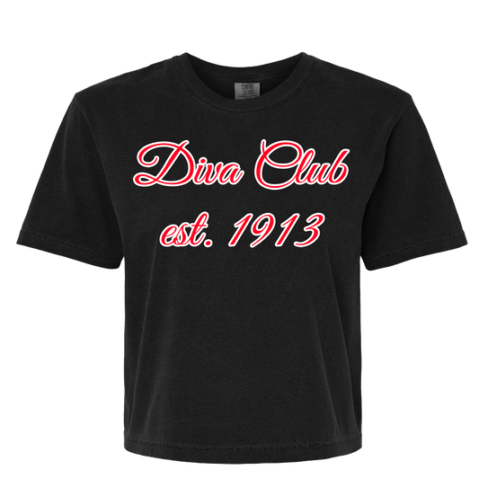 Dive Club Crop Top T-Shirt