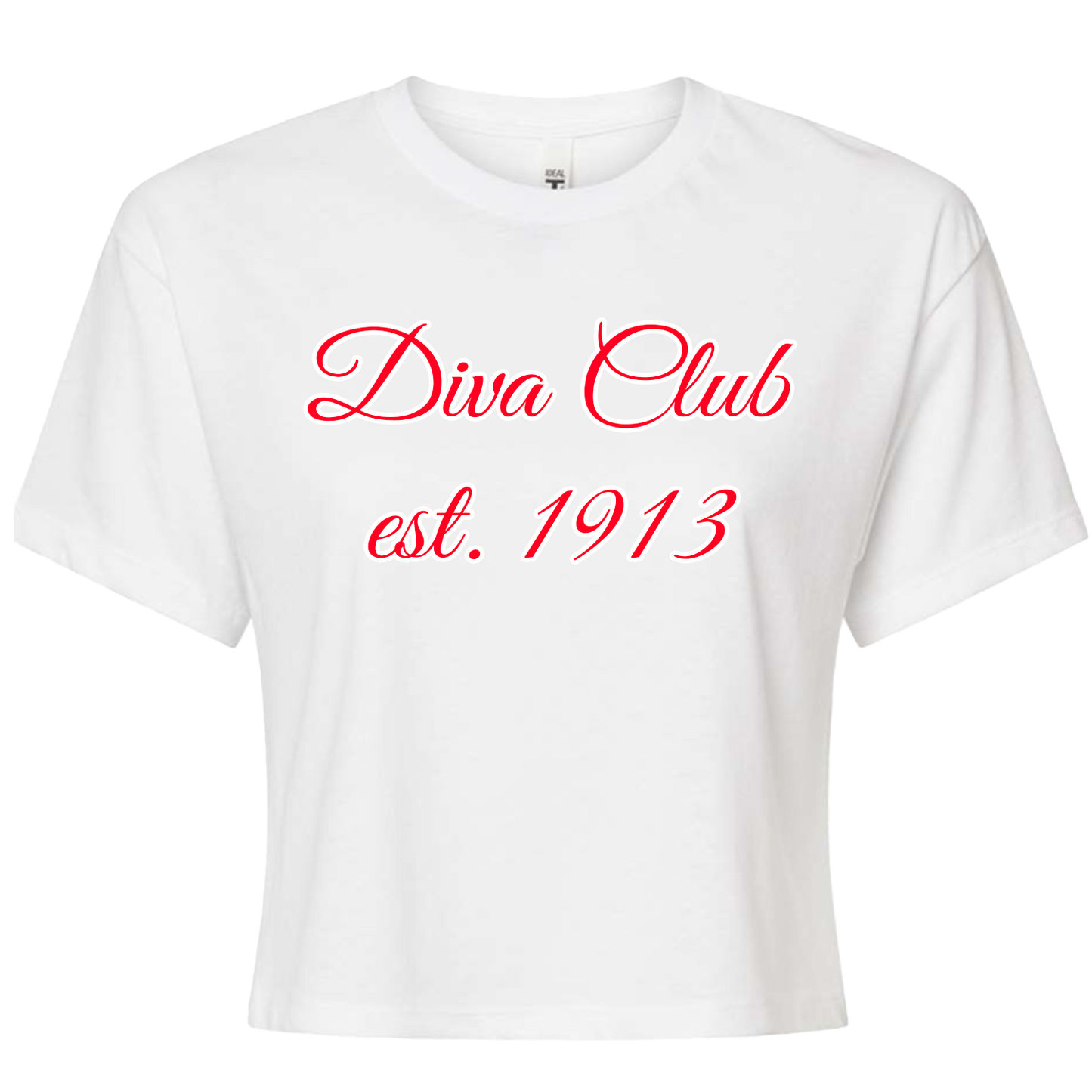 Dive Club Crop Top T-Shirt