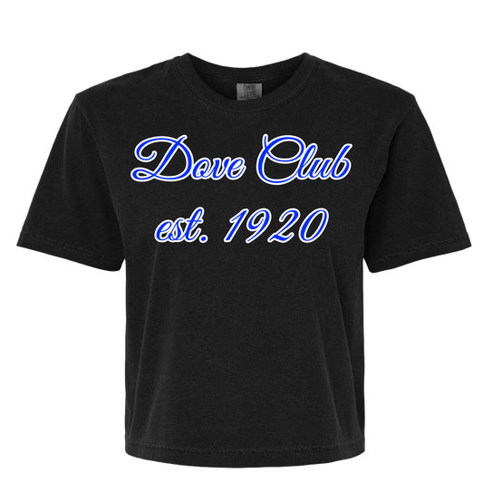 Dove Club Crop Top T-Shirt