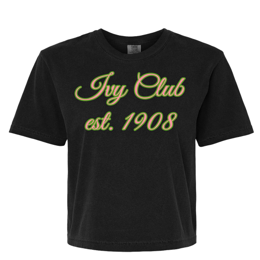 Ivy Club Crop Top T-Shirt